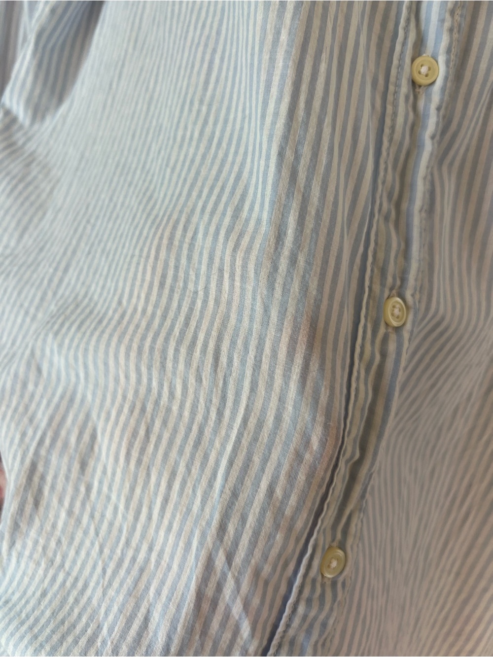 Denim & Supply Ralph Lauren RL Boyfriend Striped Button Down Shirt XL - Picture 4 of 6